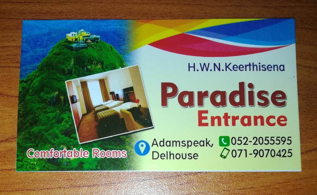 Paradise Entrance Nallathanniya Dış mekan fotoğraf